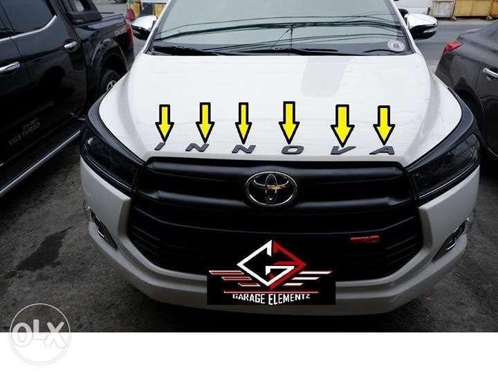 2016 To 2020 Innova Hood Emblem Toyota Logo Imported 2018 Car