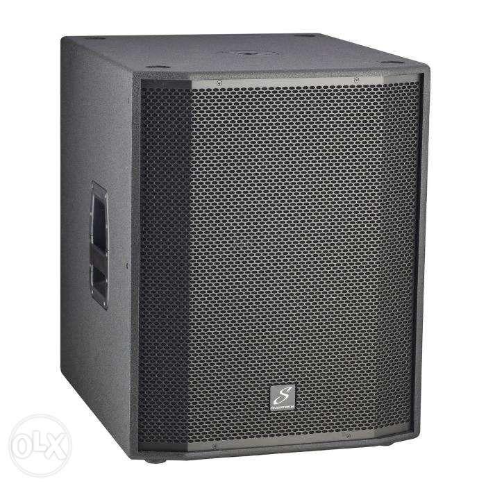 StudioMaster UK Active Subwoofer powered pair (Category: Soundbars, Speakers & Amplifiers) located in San Juan City. Submitted by eon_marketing_jeff (Listing ID 239221078, Image 2). Description: For sale brand new Subwoofer active powered 500Wrms 1000Wprogram Trx15SA 45K pair Trx18SA 55K pair Specs TRX15SA TRX18SA Type 15" active subwoofer 18" active subwoofer Frequency response 40Hz - 250Hz 38Hz - 250Hz Sensitivity -10dBu -10dBu Max SPL 128dB 12