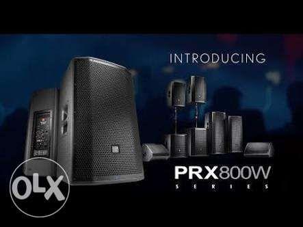 JBL PRX 800W series PRX812W PRX815W PRX818XLFW powered speaker active ...