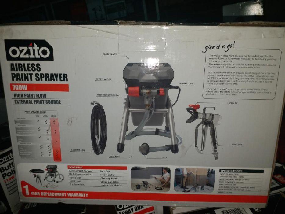 ozito airless spray station spray paint 700 watts, Audio, Other Audio