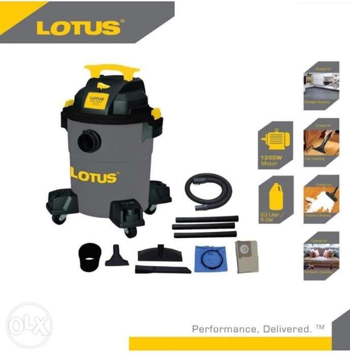 Carwash Lotus 23 Liters vacuum cleaner for Car Wash wet and dry, TV