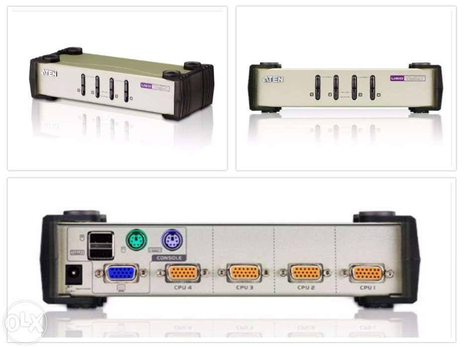 aten USB KVM Switch (Category: Cables & Adaptors) located in Manila. Submitted by joeyroque09 (Listing ID 239253418, Image 3). Description: 09177110098 for inquiries https://www.facebook.com/takezo.industrial Our Website: takezoindustrialsupply.com https://takezoindustrialsupply.storehub.me/ The CS84U PS/2-USB KVM Switch is a desktop control unit that allows users to access four computers from a single KVM console (PS/2 or USB keyboard and mouse,