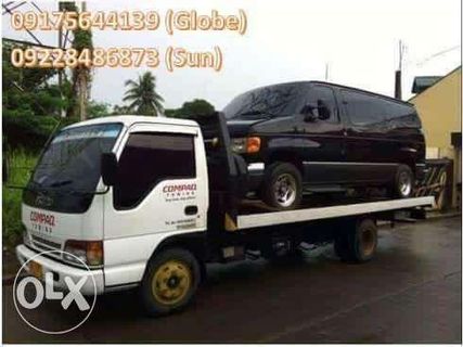 Towing Service Car Carrier Flat Bed Self Loader Tow Truck