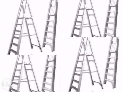 Aluminum Folded Shelf Ladder