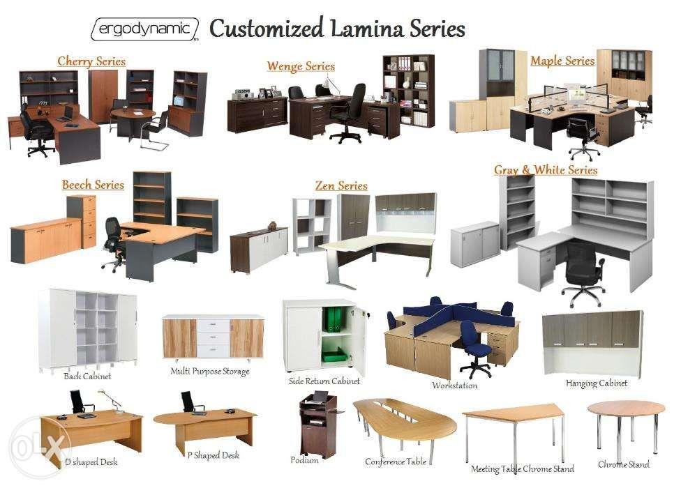 Customized office tables, office desks, filing cabinets, office ...