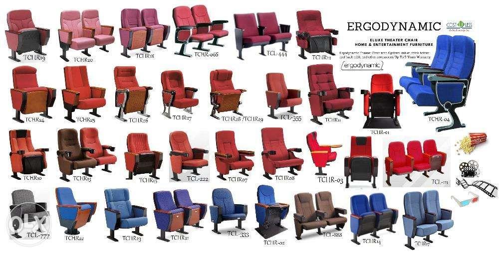 Theater Chairs Cinema Movie Chairs Auditorium Chairs Office Furniture, Living Room Chairs, Home Furniture
