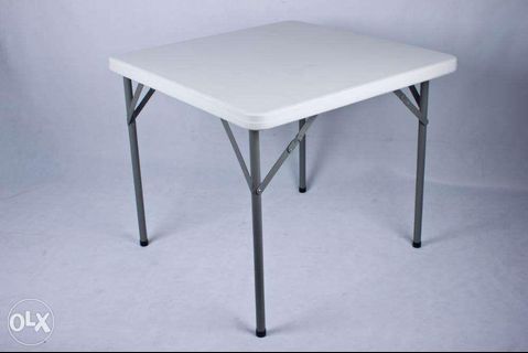 Sumo ST34S Square Solid Top Folding Table Plastic Table_Dining Table