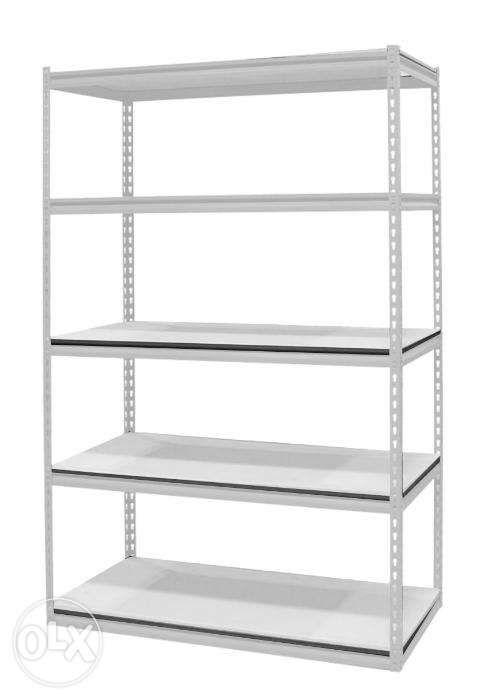 Lamination Rack SR5341472OW 5 Layer 4 Tier Boltless Adjustable Rack Laminated Shelves ...