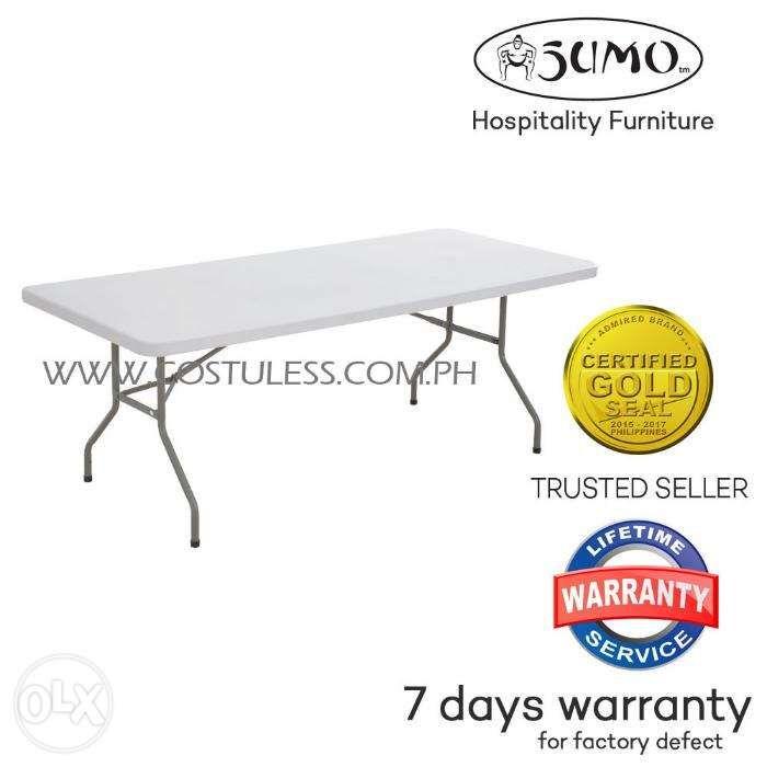 8ft folding table and chairs