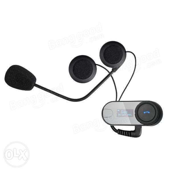 INTER800BLK2 Dual package Bluetooth motor helmet up to 800M