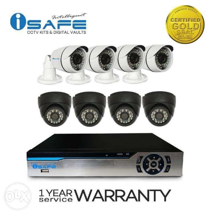 8 channel dvr security system with cameras