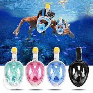 Neopine NDM1 Action Camera Dry Full Face Snorkeling Mask for sjcam GO PRO hero