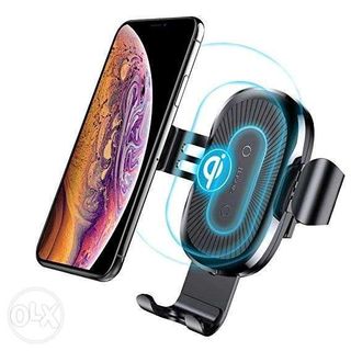 Baseus 10W Wireless Charger Car Holder For iPhone X Plus Samsung S8 S9