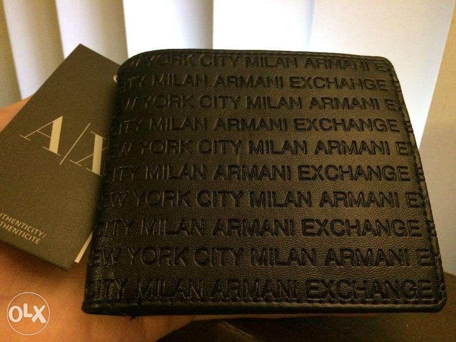 armani exchange mens wallet