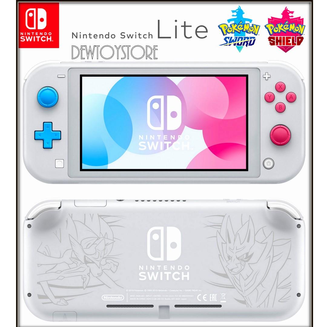 nintendo switch lite pokemon sword and shield