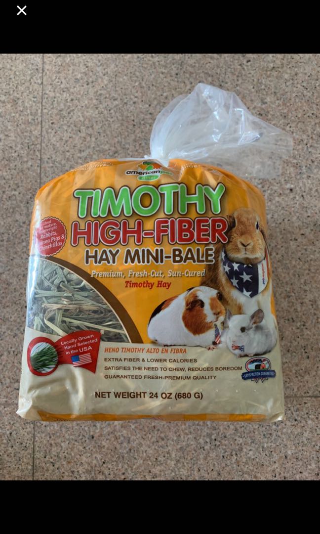 Apd Rabbit Hay APD high fibre Timothy Hay, Pet Supplies, Pet Food on Carousell