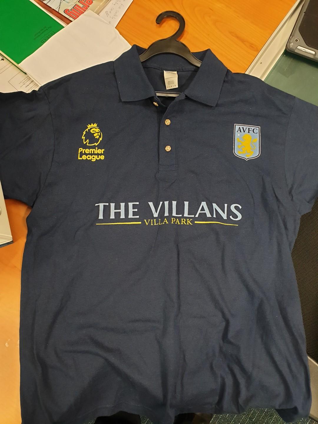 Aston villa polo shirt sale