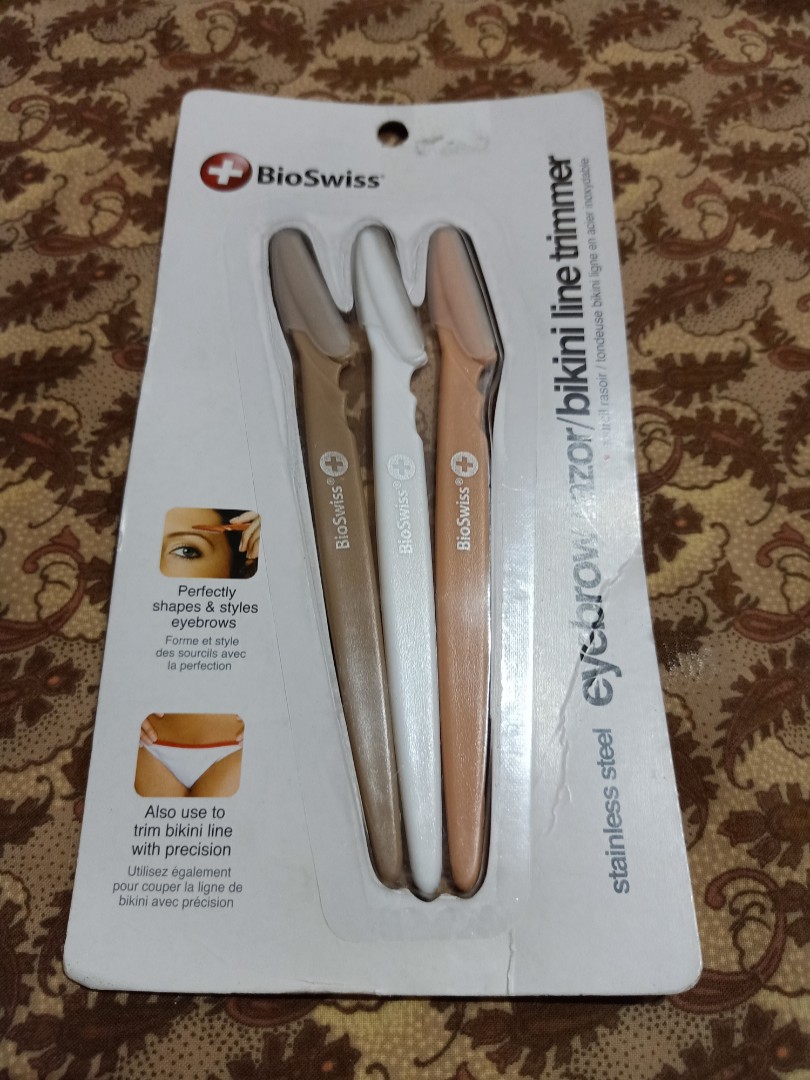 Bioswiss Eyebrow Razor/Bikini Line Trimmer, Beauty & Personal Care