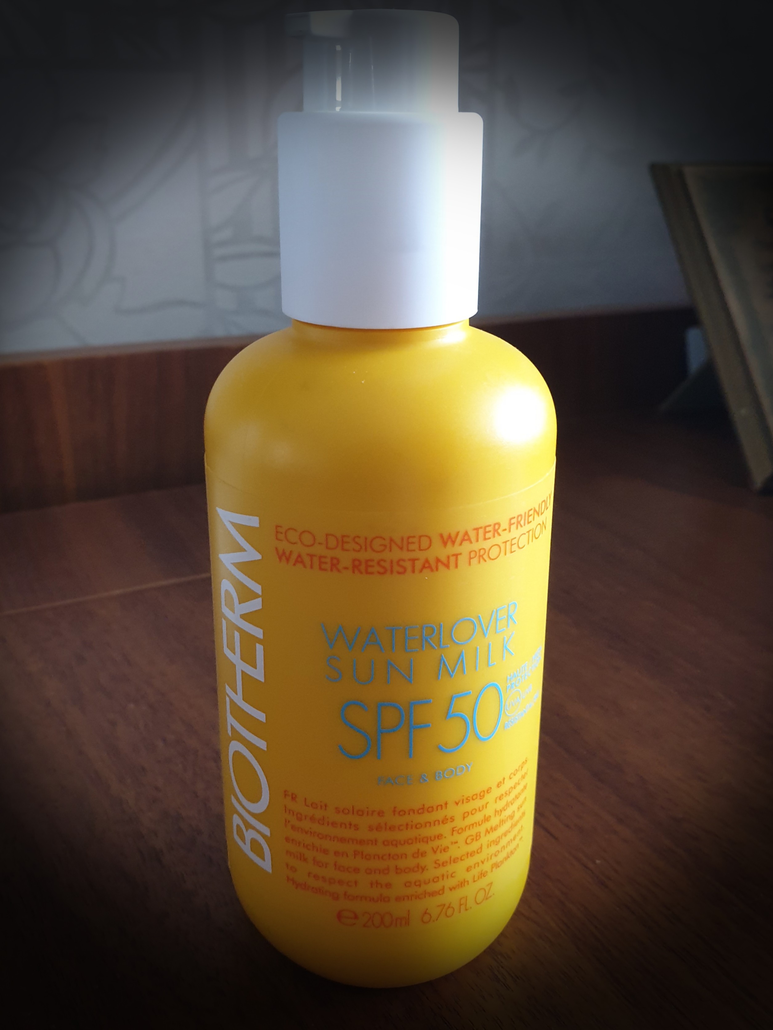 biotherm waterlover sun milk spf 50 review