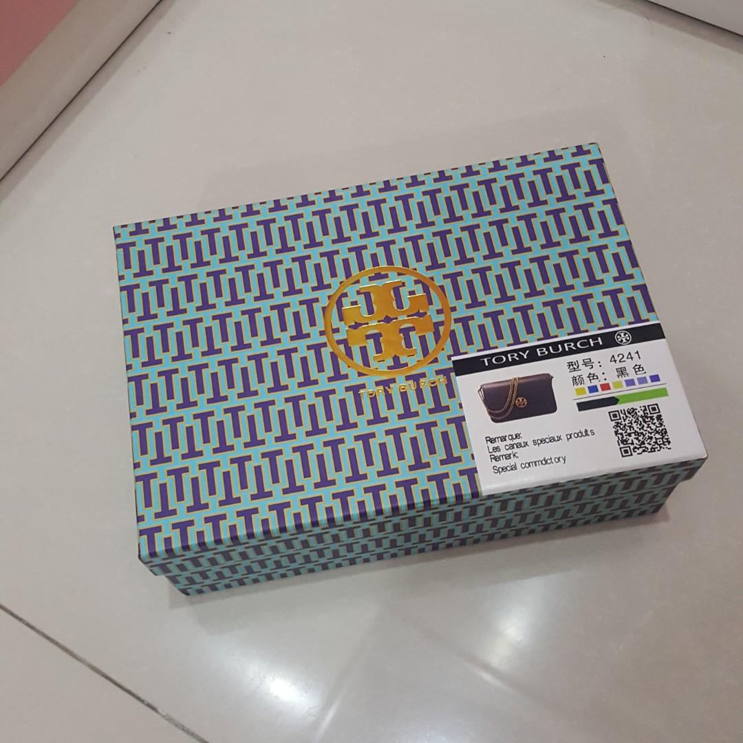 Box Dustbag Fake Receipt Full Set Tory Burch Mirror Luxury Bags Wallets On Carousell