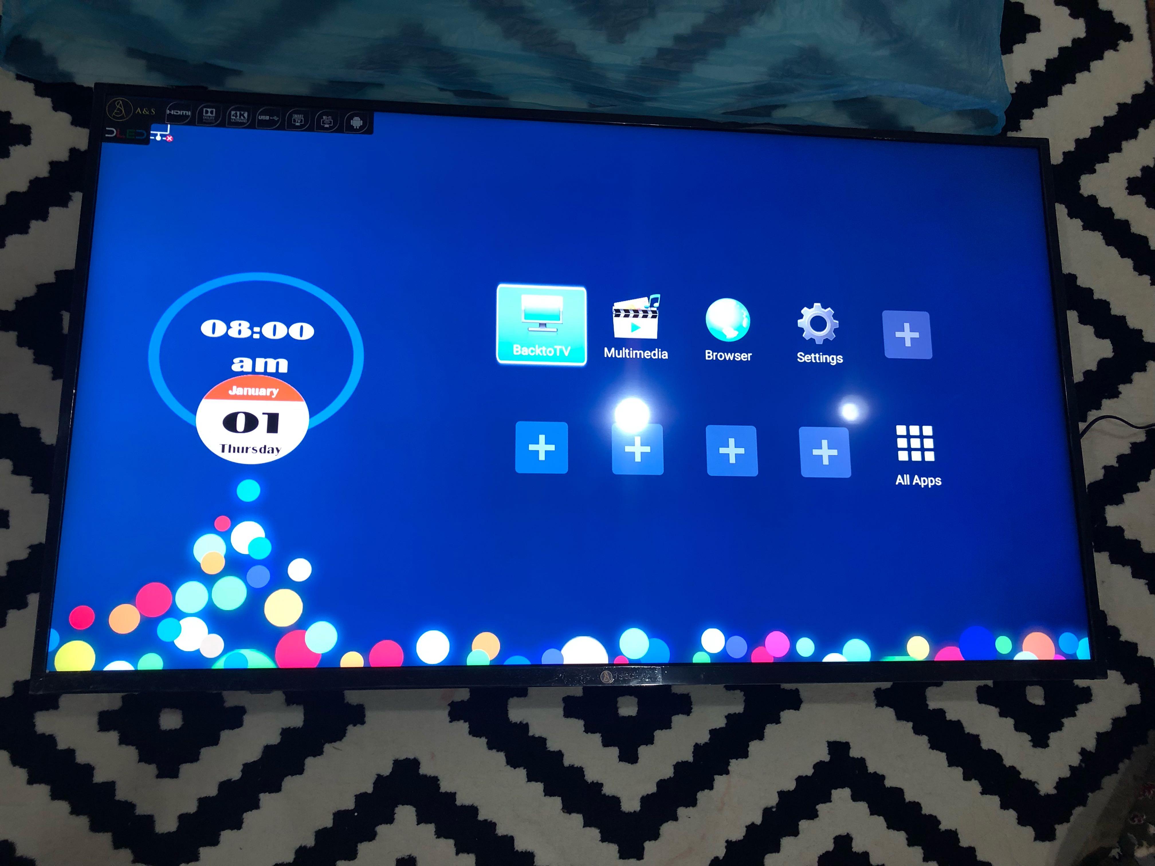 Brand New Smart TV (Android TV) 55 inch LED TV, TV & Home Appliances