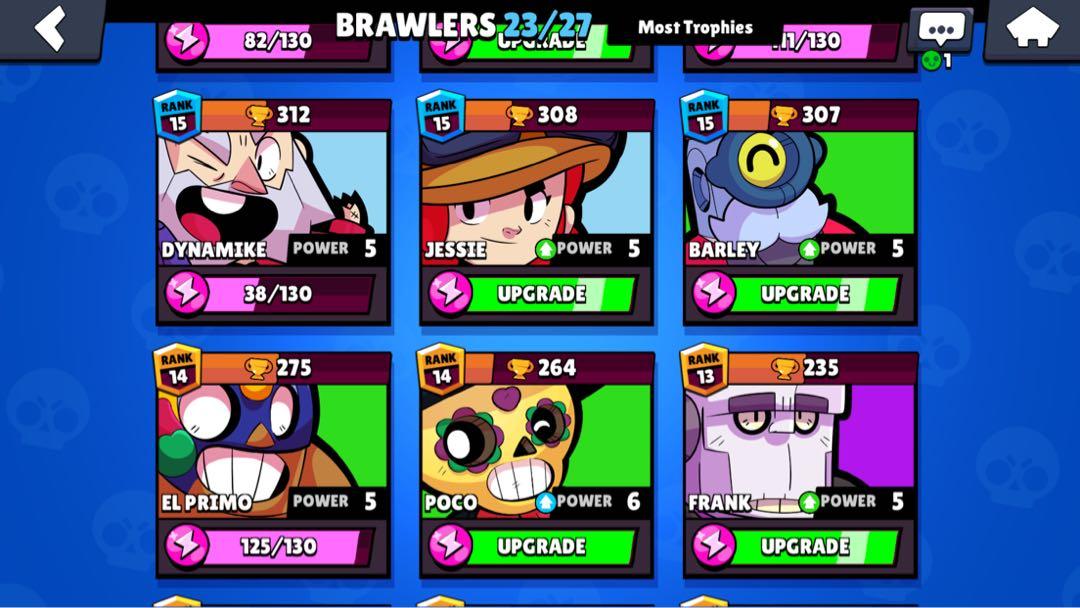 Brawl Stars Account Video Gaming Gaming Accessories Game Gift Cards Accounts On Carousell - brawl stars account maxato