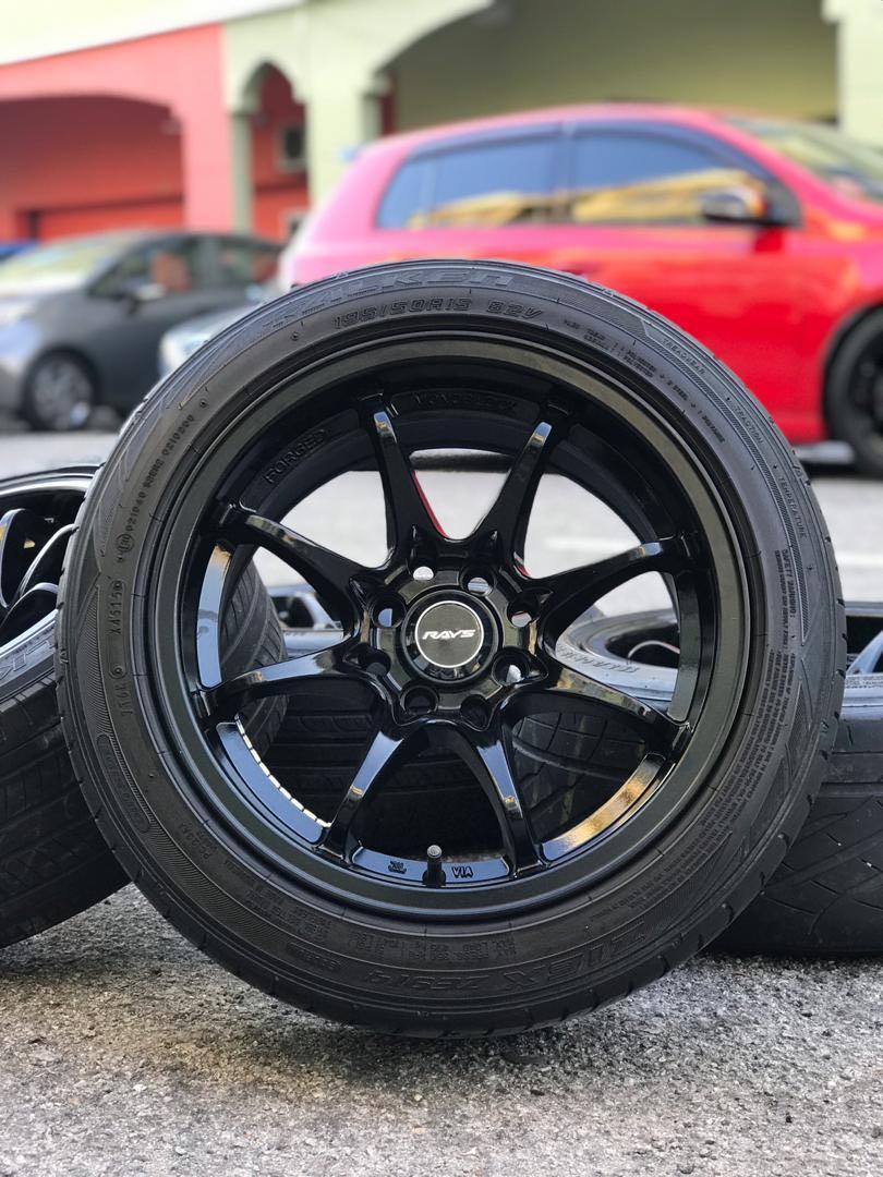 Ce28 15 Inch Sports Rim Toyota Unser Tyre 70 Auto Accessories On Carousell