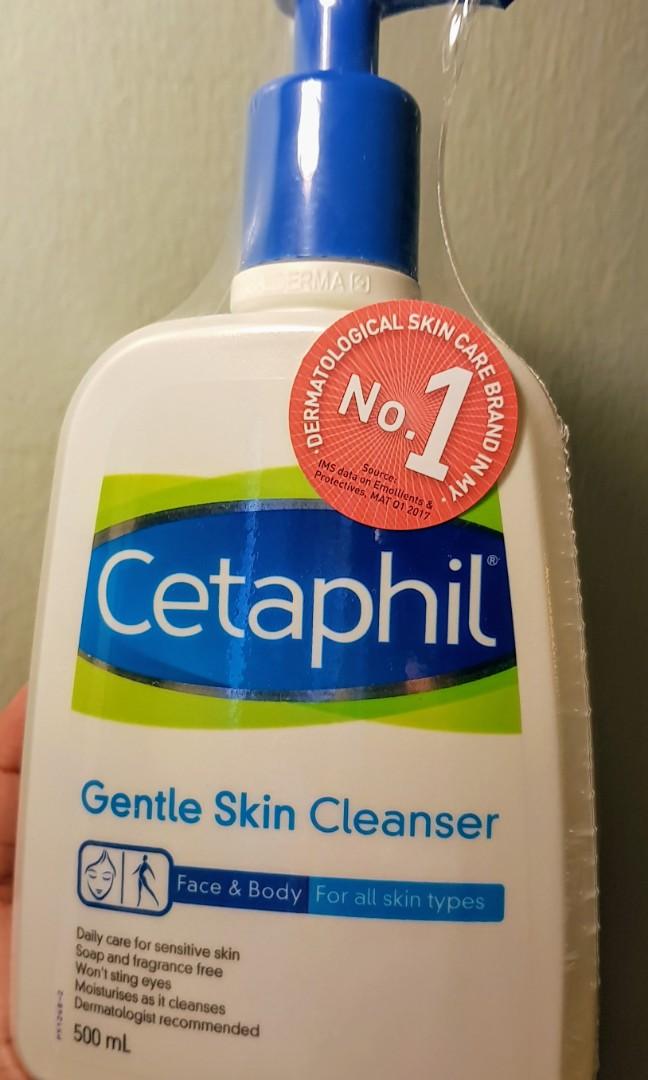 Cetaphil Gentle Skin Cleanser Pencuci Muka 500ml Health Beauty Skin Bath Body On Carousell