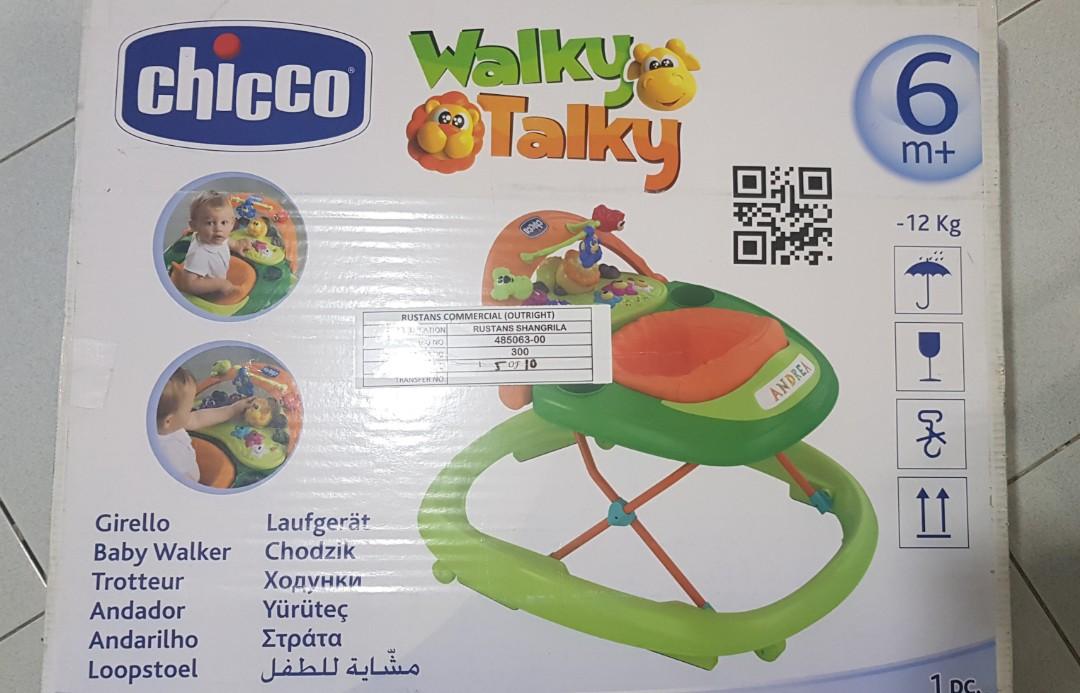 chicco walky talky yürüteç
