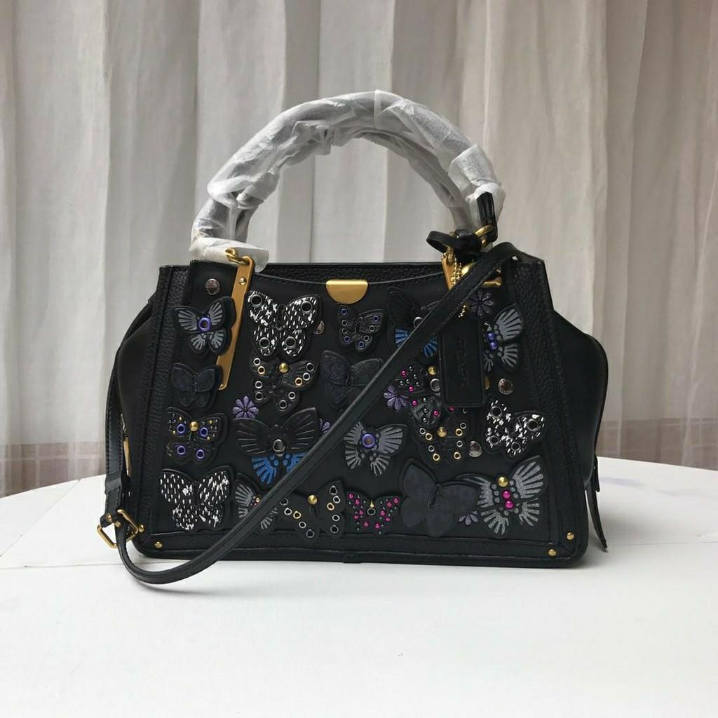 COACH 72614 DREAMER with BUTTERFLY APPLIQUE, Women's Fashion, Bags &  Wallets, Purses & Pouches on Carousell