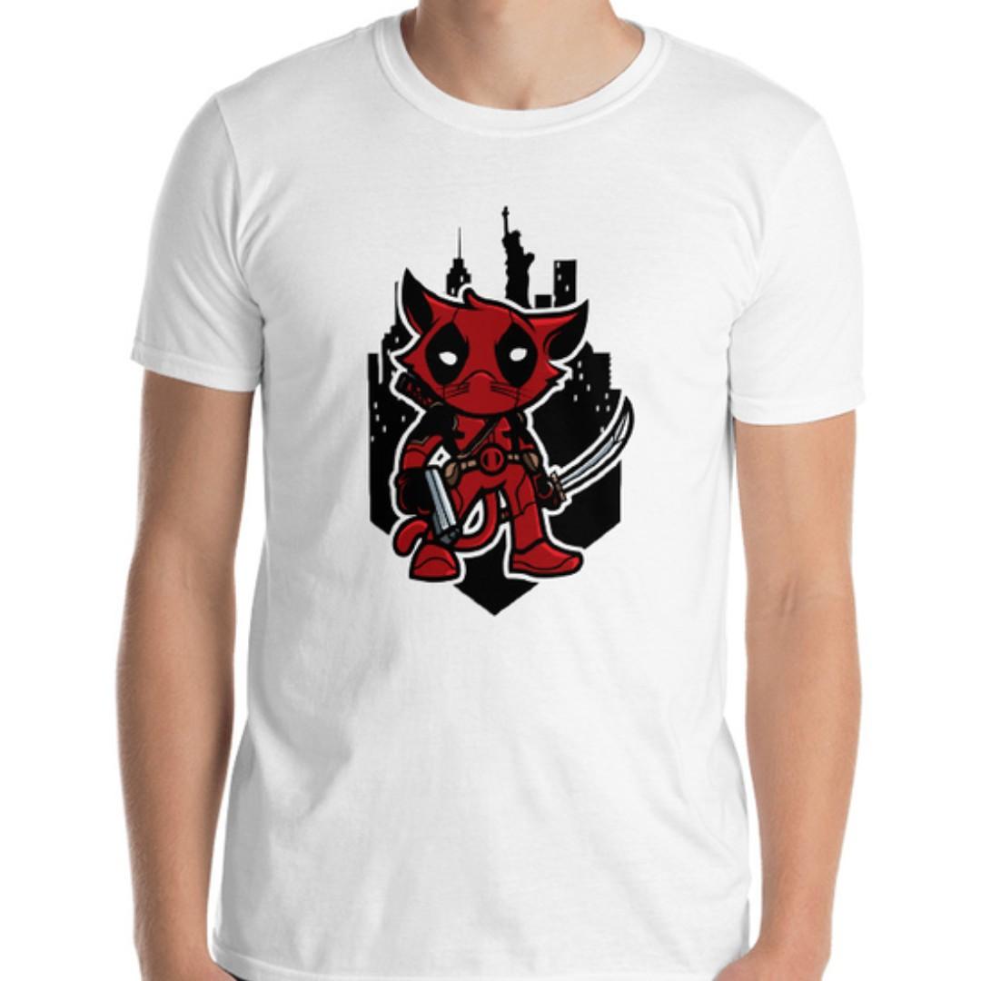 deadpool kitty shirt