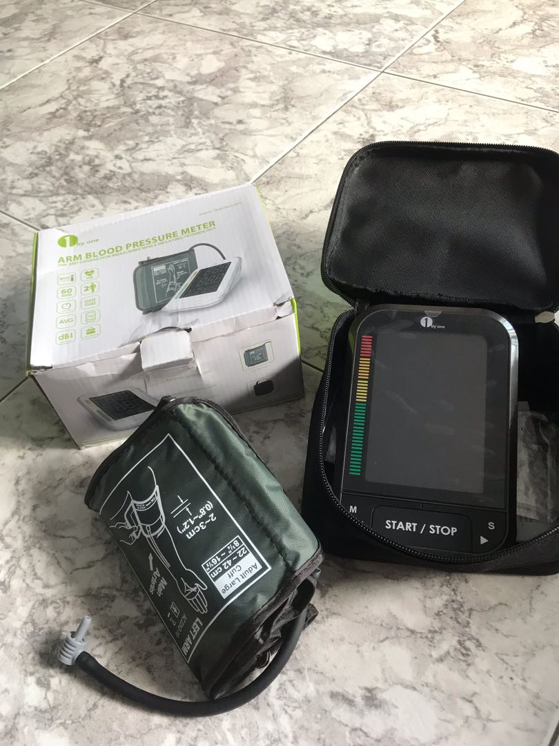 1byone Upper Arm Blood Pressure Monitor with Large Cuff 22cm
