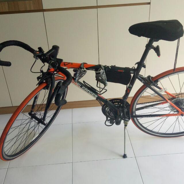 700 C folding road bike 21-825 ALACRE 