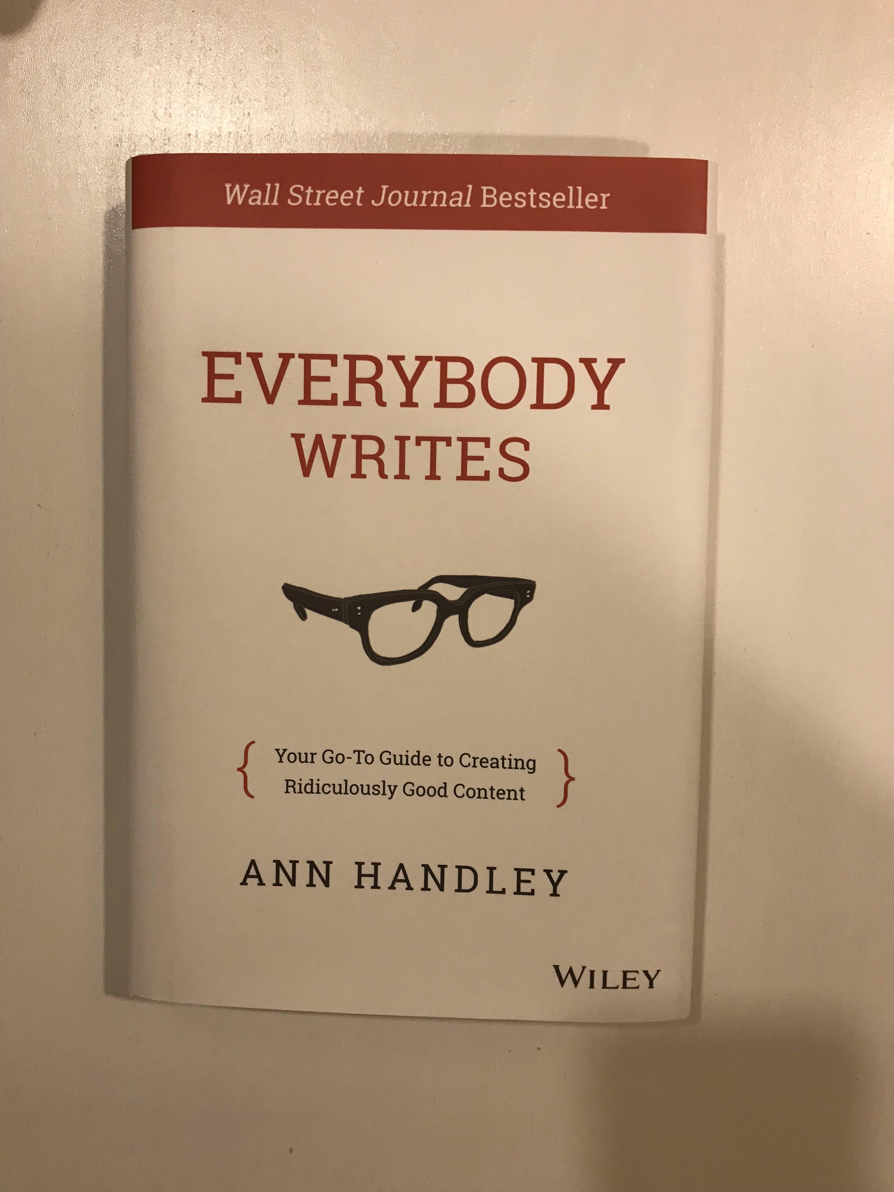 Everybody Writes Your Go To Guide To Creating Ridiculously Good