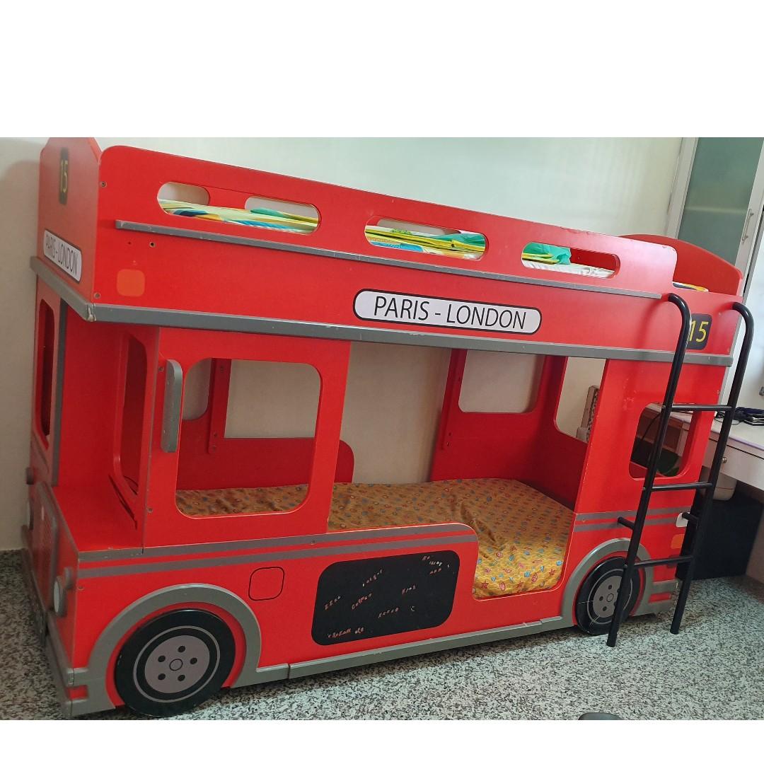 kids bus bed