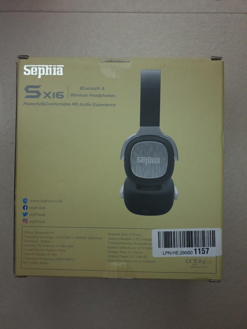 Sephia sx16 wireless headphones sale