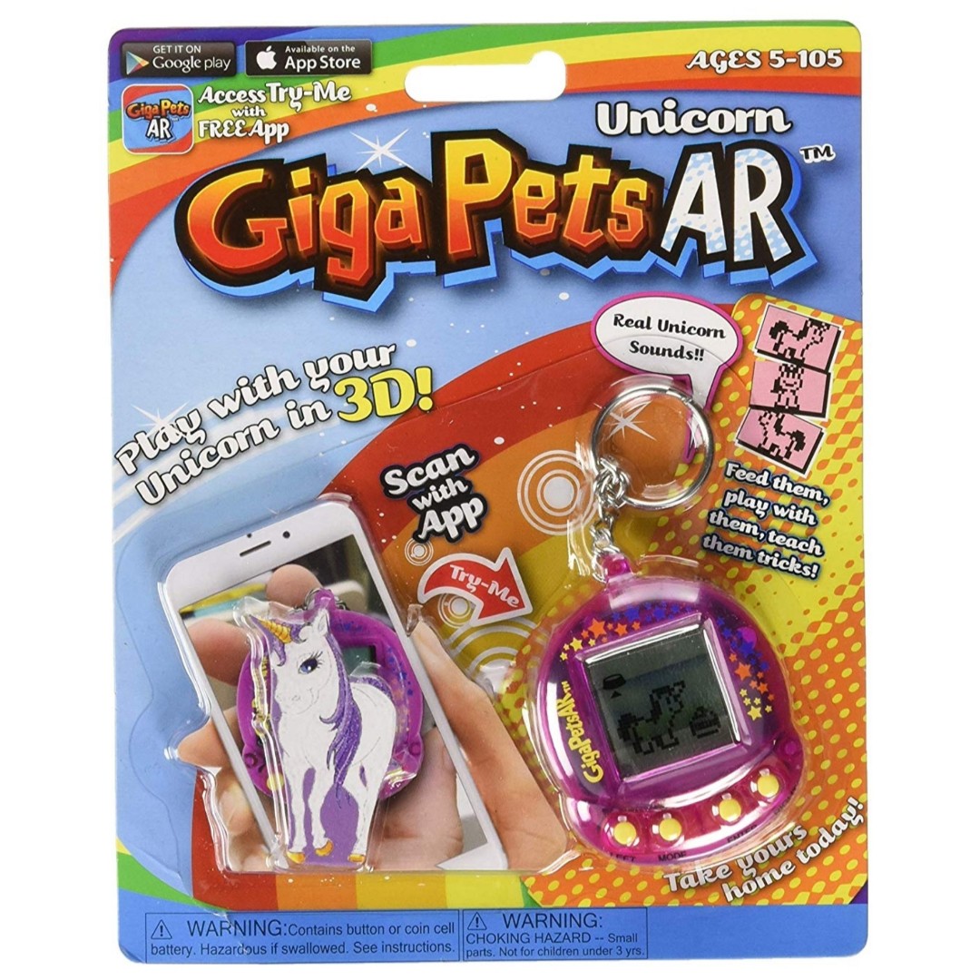 Giga Pets Unicorn Tamagotchi, Hobbies & Toys, Toys & Games on Carousell