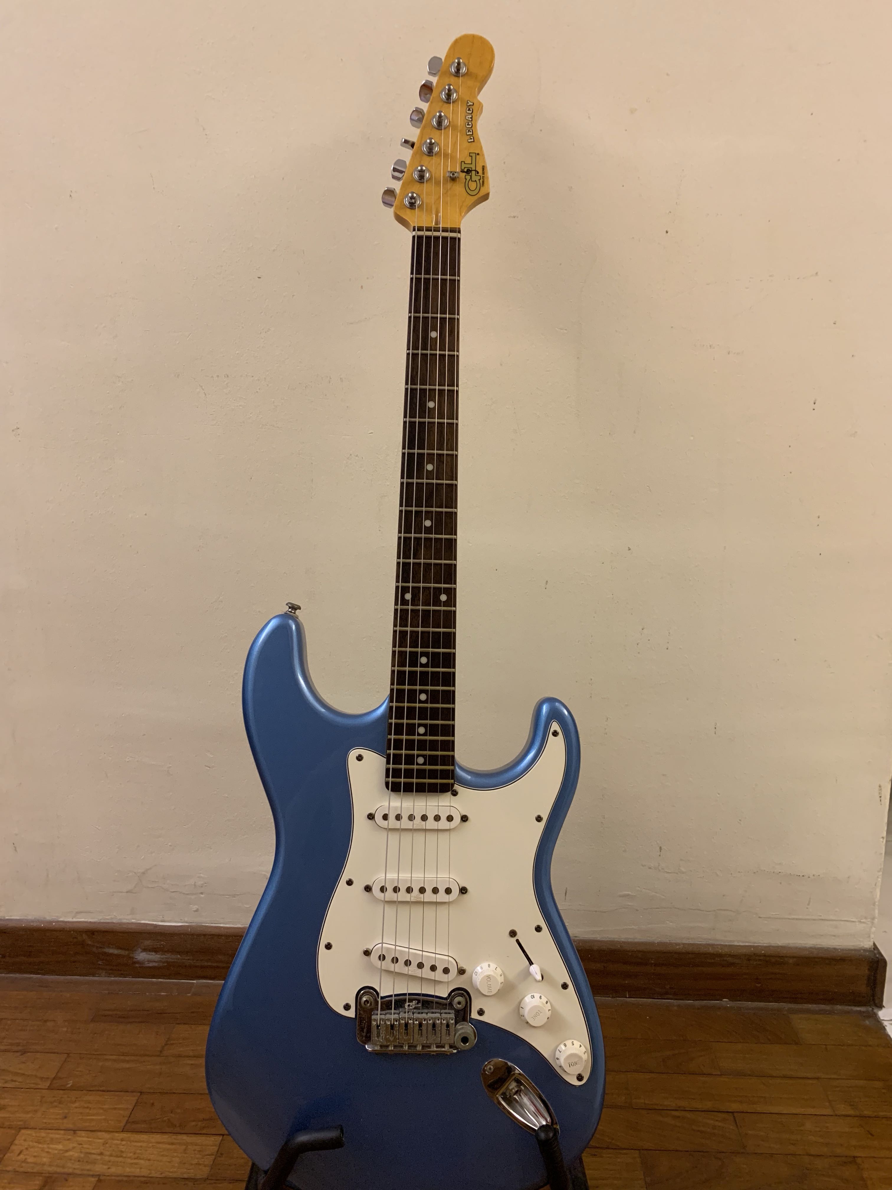 G&L Legacy Tribute (Lake Placid Blue), Hobbies & Toys, Music & Media,  Musical Instruments on Carousell