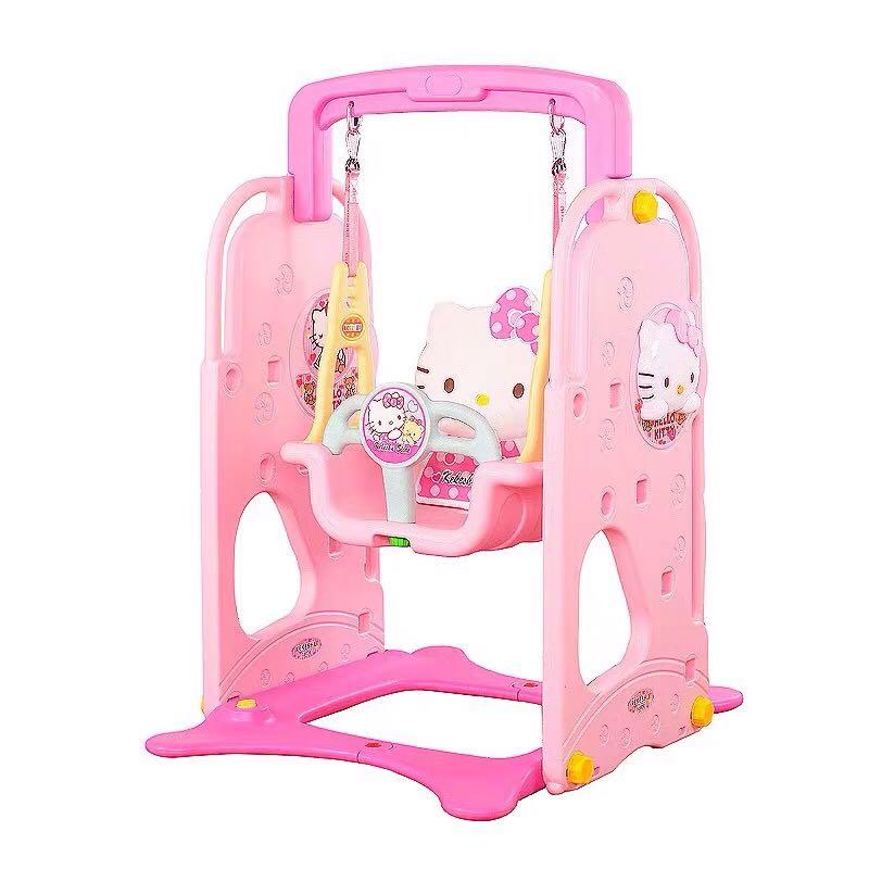hello kitty baby swing