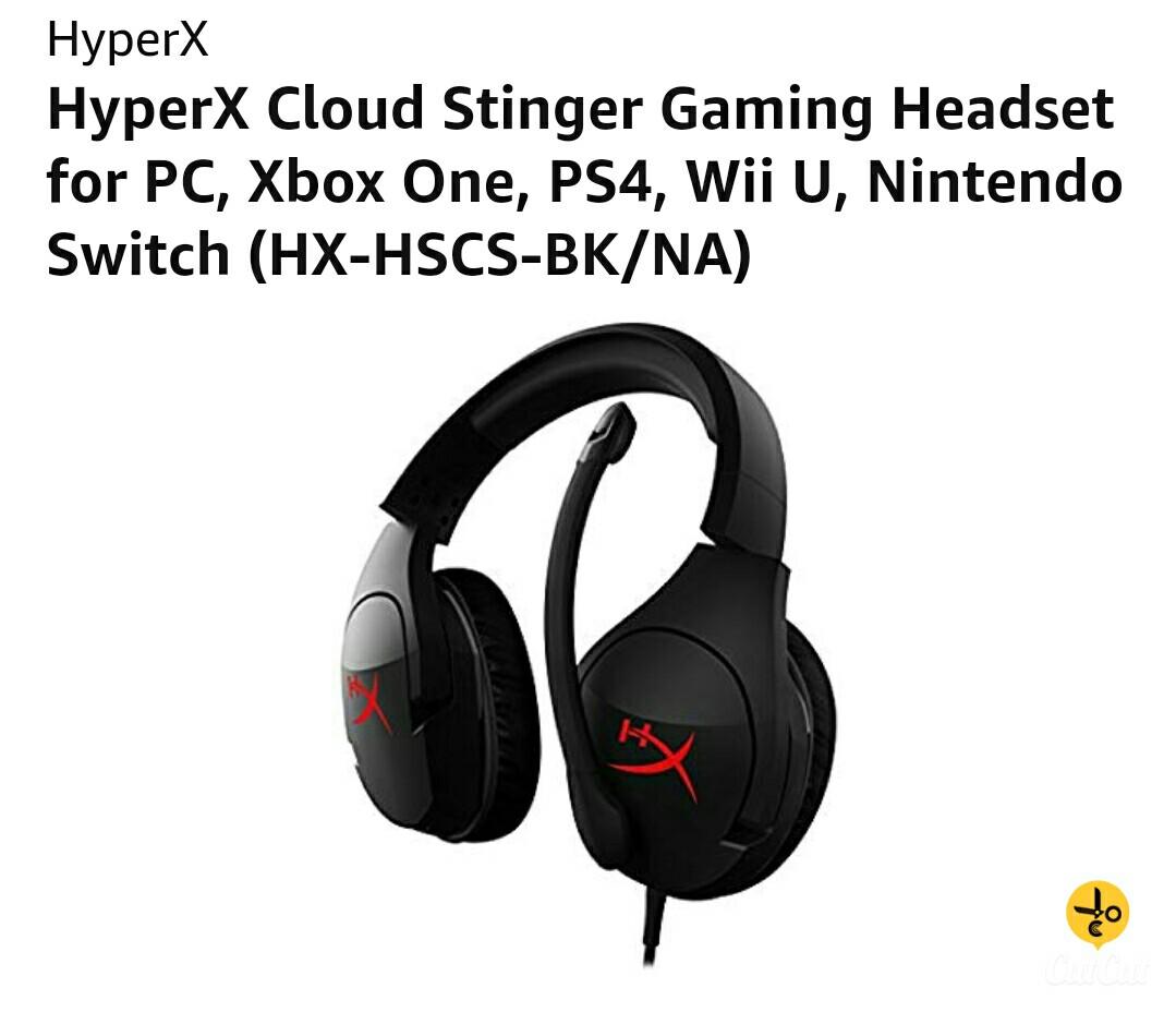 Hyperx Toys Games Video Gaming Gaming Accessories On Carousell