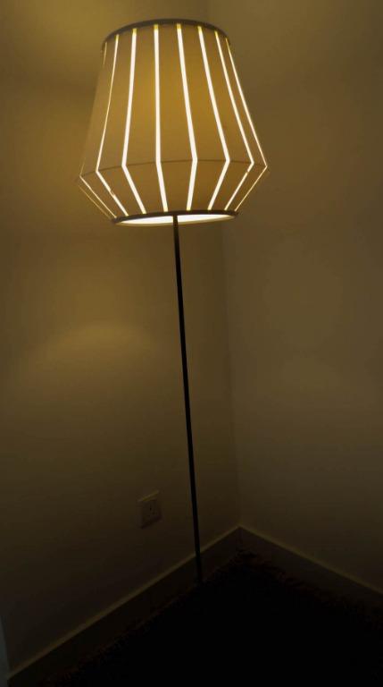 Ikea Lakheden Floor Lamp Base Straight Home Furniture Home Decor On Carousell