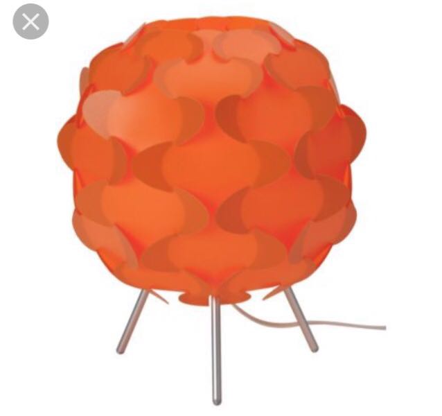 IKEA side table lamp, Furniture & Home Living, Lighting & Fans