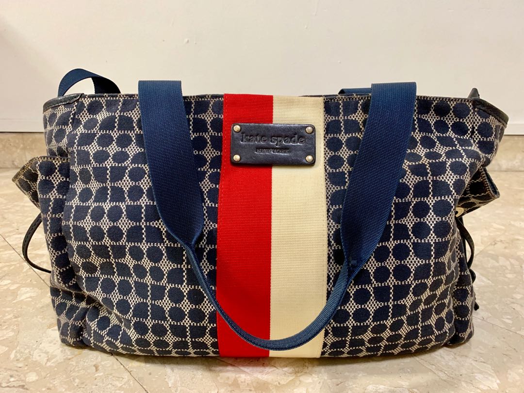 Kate Spade Classic Noel Stevie Baby Diaper Bag Women S Fashion Bags Wallets Cross Body Bags On Carousell