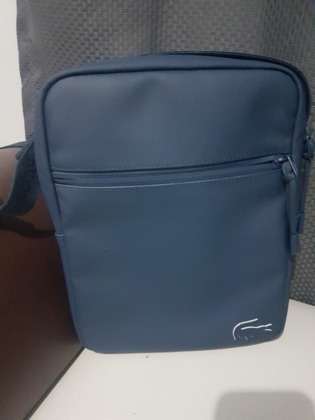 lacoste sling bag for male