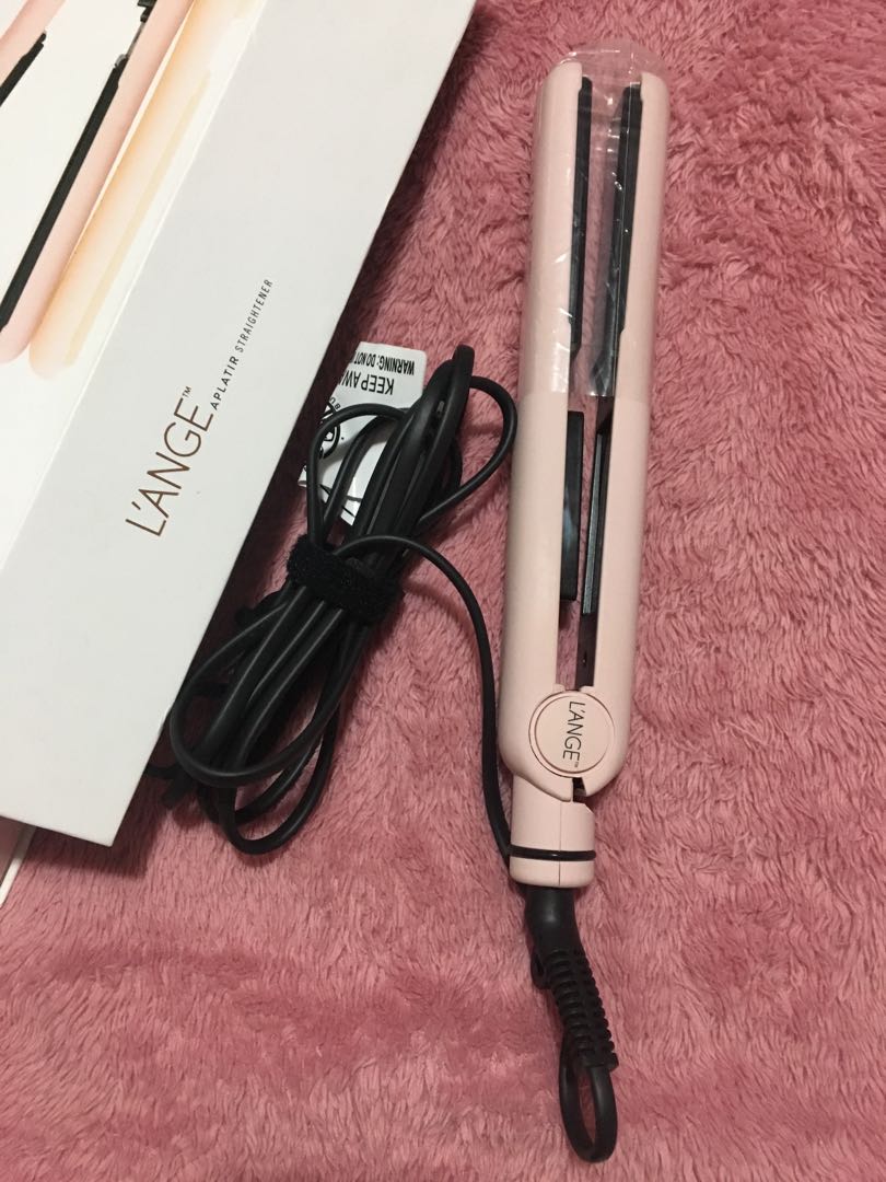Lange aplatir straightener white online