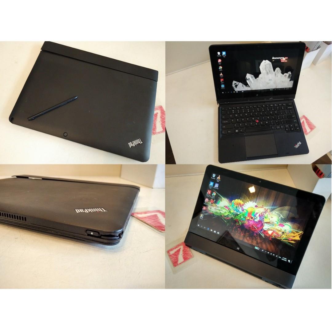 Lenovo Thinkpad Helix I5 3rd Ssd 4gb 11 6 Inch Full Hd Touch 360 Electronics Computers Laptops On Carousell