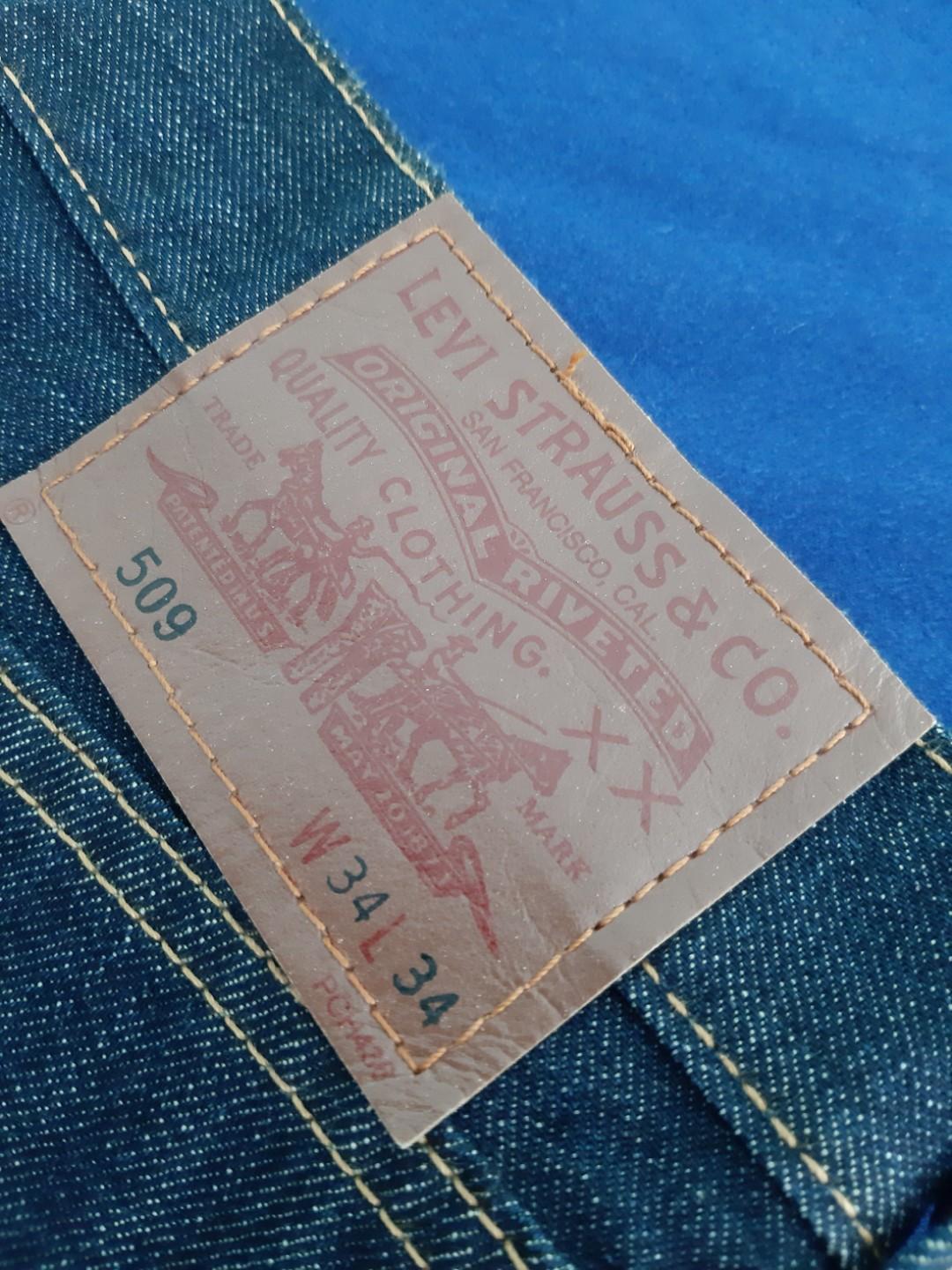levis 509 jeans comfort fit