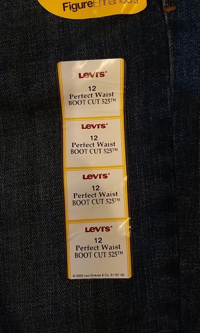 levi's perfect waist 525 bootcut