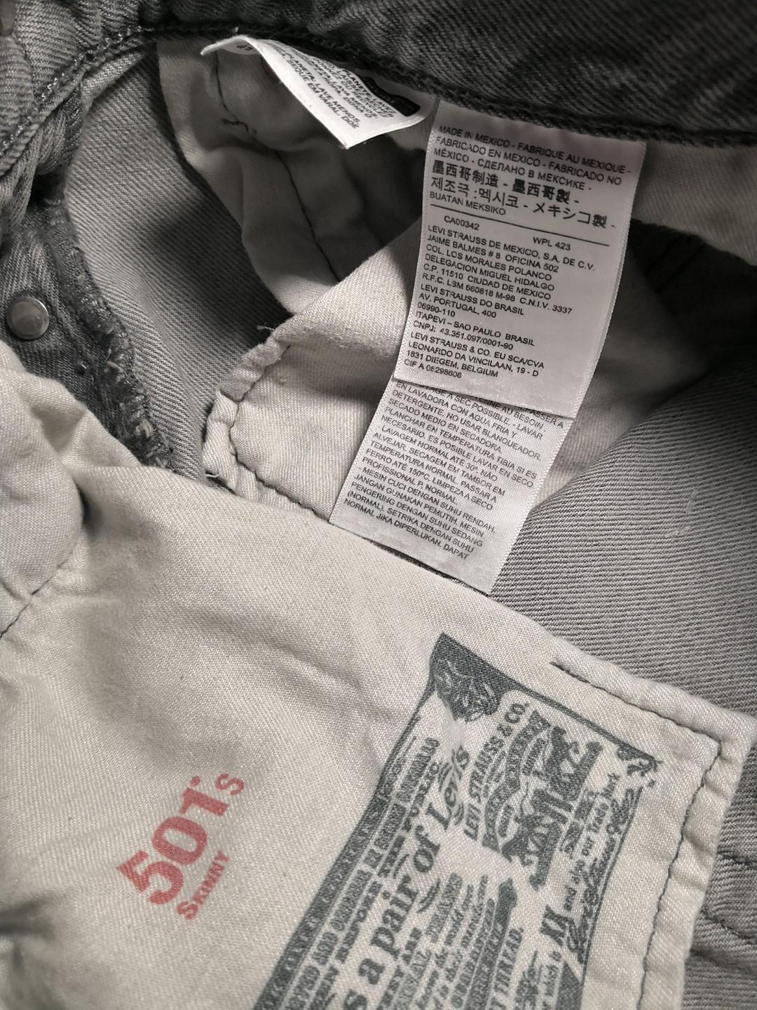 Levis 501 warp sale stretch