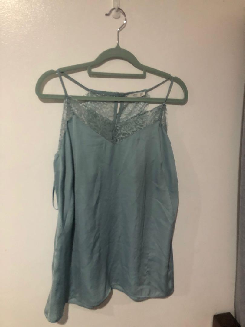 Light Blue Mango Cami (Category: Others Tops) located in Makati City. Submitted by vborja (Listing ID 238634114, Image 1). Description: Light Blue Cami Top Has very sexy lacey back MOP: BDO/BPI/UNIONBANK.